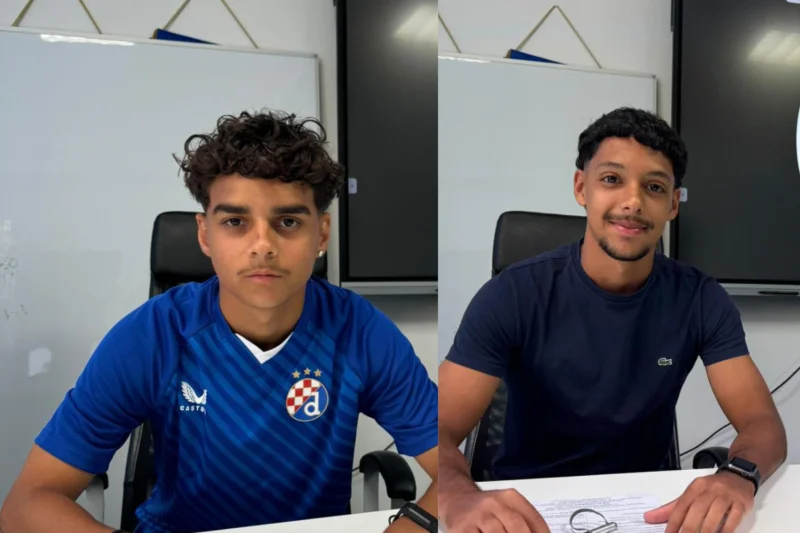 Jovens aprovados em peneira realizada em Leopoldina assinam com Dinamo Zagreb da Croácia